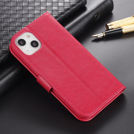 AZNS Sheepskin Texture Horizontal Flip Leather Case with Holder & Card Slots & Wallet For iPhone 13(Red)-garmade.com