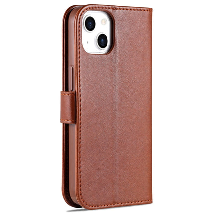 AZNS Sheepskin Texture Horizontal Flip Leather Case with Holder & Card Slots & Wallet For iPhone 13 mini(Brown)-garmade.com