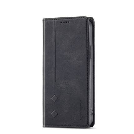 Forwenw F2 Series Magnetic Horizontal Flip Leather Case with Holder & Card Slots & Wallet For iPhone 13 Pro(Black)-garmade.com