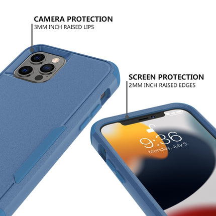 Commuter Shockproof TPU + PC Protective Case For iPhone 13 Pro(Royal Blue)-garmade.com