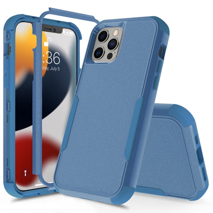 Commuter Shockproof TPU + PC Protective Case For iPhone 13 Pro(Royal Blue)-garmade.com