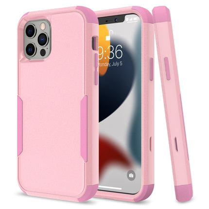 Commuter Shockproof TPU + PC Protective Case For iPhone 13 Pro(Pink)-garmade.com