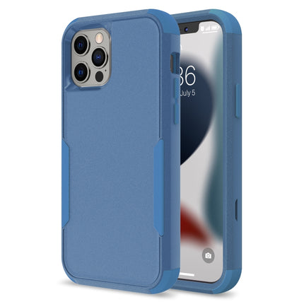Commuter Shockproof TPU + PC Protective Case For iPhone 13 Pro Max(Royal Blue)-garmade.com
