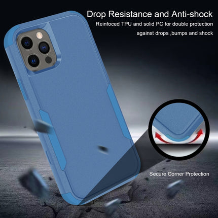 Commuter Shockproof TPU + PC Protective Case For iPhone 13 Pro Max(Royal Blue)-garmade.com