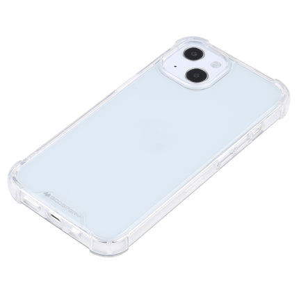 GOOSPERY SUPER Protect Four Corners Shockproof Soft TPU Case For iPhone 13(Transparent)-garmade.com