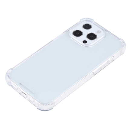 GOOSPERY SUPER Protect Four Corners Shockproof Soft TPU Case For iPhone 13 Pro(Transparent)-garmade.com