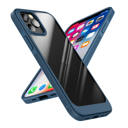 Shockproof TPU + PC Protective Case For iPhone 13(Navy Blue)-garmade.com