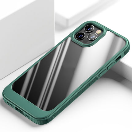 Shockproof TPU + PC Protective Case For iPhone 13 Pro (Dark Green)-garmade.com