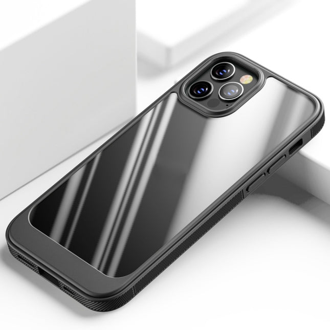 Shockproof TPU + PC Protective Case For iPhone 13 Pro Max(Black)-garmade.com