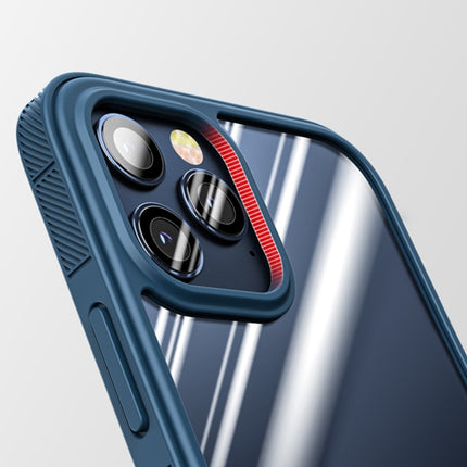 Shockproof TPU + PC Protective Case For iPhone 13 Pro Max(Navy Blue)-garmade.com