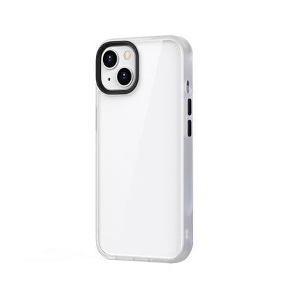 Ming Shield Hybrid Frosted Transparent PC + TPU Scratchproof Shockproof Case For iPhone 13 mini(Transparent)-garmade.com