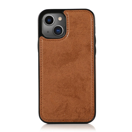 Retro 2 in 1 Detachable Horizontal Flip Leather Case with Card Slots & Wallet For iPhone 13 Pro Max(Brown)-garmade.com
