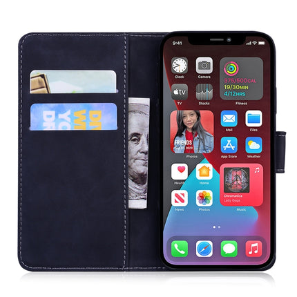Tiger Embossing Pattern Horizontal Flip Leather Case with Holder & Card Slots & Wallet For iPhone 13 Pro(Black)-garmade.com