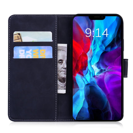 Skin Feel Pure Color Horizontal Flip Leather Case with Holder & Card Slots & Wallet For iPhone 13 mini(Black)-garmade.com