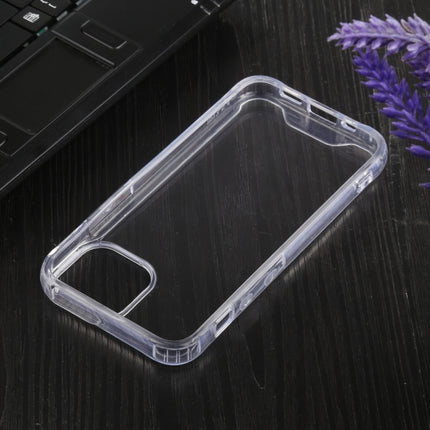Four-corner Shockproof Transparent TPU + PC Protective Case For iPhone 13-garmade.com