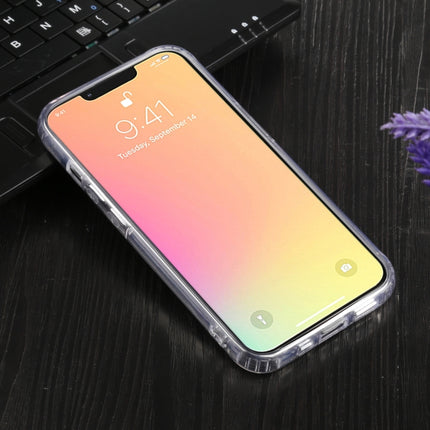 Four-corner Shockproof Transparent TPU + PC Protective Case For iPhone 13-garmade.com