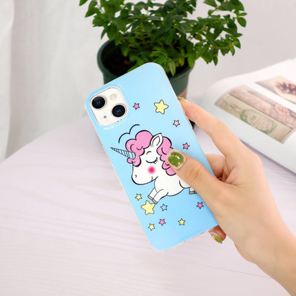 Luminous TPU Soft Protective Case For iPhone 13 mini(Star Unicorn)-garmade.com