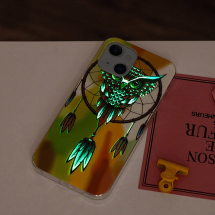 Luminous TPU Soft Protective Case For iPhone 13(Owl)-garmade.com
