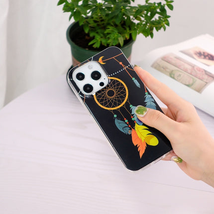 Luminous TPU Soft Protective Case For iPhone 13 Pro Max(Black Wind Chimes)-garmade.com