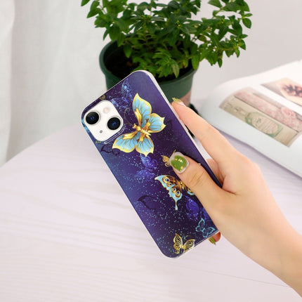 Luminous TPU Soft Protective Case For iPhone 13 mini(Double Butterflies)-garmade.com