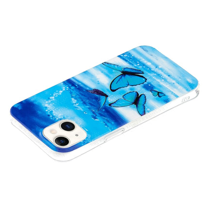Luminous TPU Soft Protective Case For iPhone 13 mini(Butterflies)-garmade.com