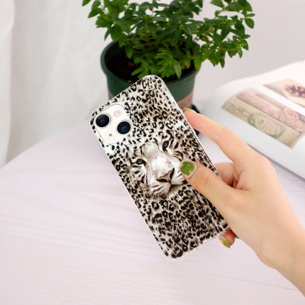 Luminous TPU Soft Protective Case For iPhone 13 mini(Leopard Tiger)-garmade.com