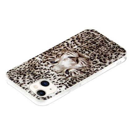 Luminous TPU Soft Protective Case For iPhone 13(Leopard Tiger)-garmade.com