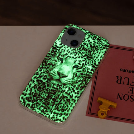 Luminous TPU Soft Protective Case For iPhone 13(Leopard Tiger)-garmade.com