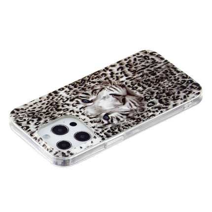 Luminous TPU Soft Protective Case For iPhone 13 Pro(Leopard Tiger)-garmade.com
