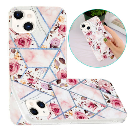 Electroplating TPU Protective Case For iPhone 13 mini(Rose)-garmade.com