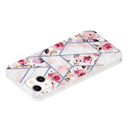 Electroplating TPU Protective Case For iPhone 13 mini(Rose)-garmade.com