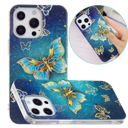 Electroplating TPU Protective Case For iPhone 13 Pro(Butterflies)-garmade.com