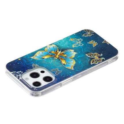 Electroplating TPU Protective Case For iPhone 13 Pro(Butterflies)-garmade.com