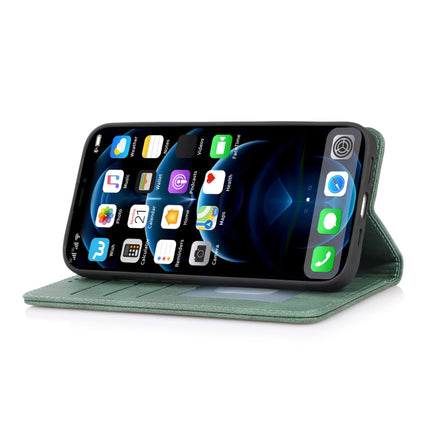 Strong Magnetic Crazy Horse Texture Horizontal Flip Leather Case with Holder & Card Slots & Wallet For iPhone 13 mini(Green)-garmade.com