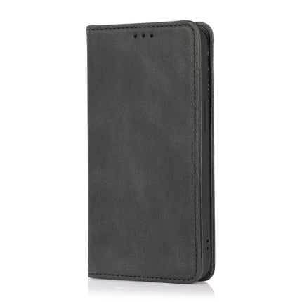 Strong Magnetic Crazy Horse Texture Horizontal Flip Leather Case with Holder & Card Slots & Wallet For iPhone 13 mini(Black)-garmade.com