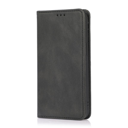 Strong Magnetic Crazy Horse Texture Horizontal Flip Leather Case with Holder & Card Slots & Wallet For iPhone 13 Pro(Black)-garmade.com