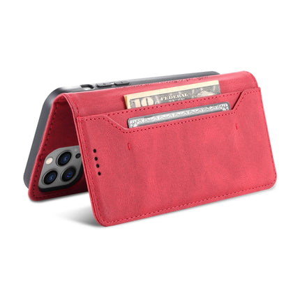 AZNS Dream Second Generation Skin Feel PU+TPU Horizontal Flip Leather Case with Holder & Card Slots & Wallet For iPhone 13 mini(Red)-garmade.com