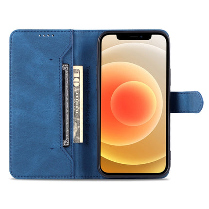 AZNS Dream Second Generation Skin Feel PU+TPU Horizontal Flip Leather Case with Holder & Card Slots & Wallet For iPhone 13 mini(Blue)-garmade.com