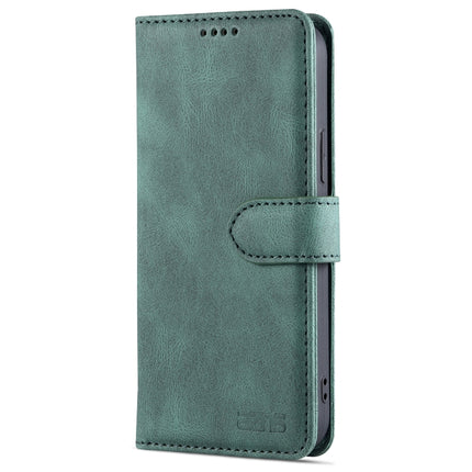AZNS Dream Second Generation Skin Feel PU+TPU Horizontal Flip Leather Case with Holder & Card Slots & Wallet For iPhone 13 Pro(Green)-garmade.com