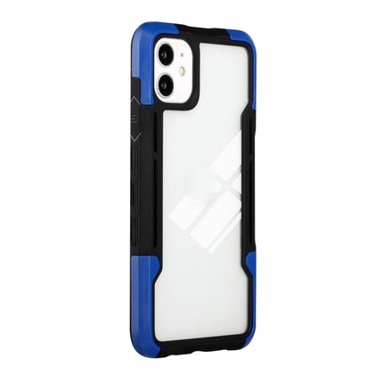 TPU + PC + Acrylic 3 in 1 Shockproof Protective Case For iPhone 13 mini(Blue)-garmade.com