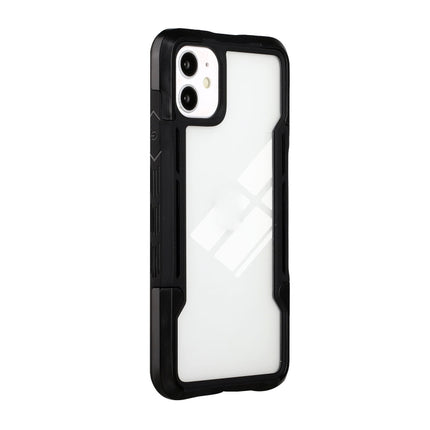 TPU + PC + Acrylic 3 in 1 Shockproof Protective Case For iPhone 13 mini(Black)-garmade.com
