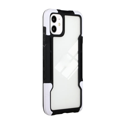 TPU + PC + Acrylic 3 in 1 Shockproof Protective Case For iPhone 13 mini(White)-garmade.com