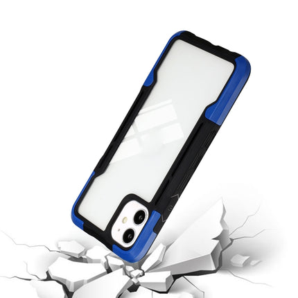 TPU + PC + Acrylic 3 in 1 Shockproof Protective Case For iPhone 13(Blue)-garmade.com