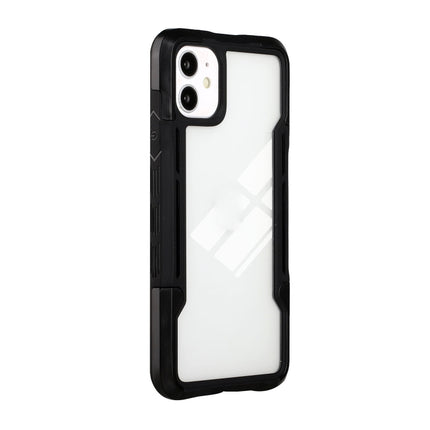 TPU + PC + Acrylic 3 in 1 Shockproof Protective Case For iPhone 13(Black)-garmade.com