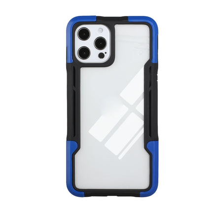 TPU + PC + Acrylic 3 in 1 Shockproof Protective Case For iPhone 13 Pro(Blue)-garmade.com