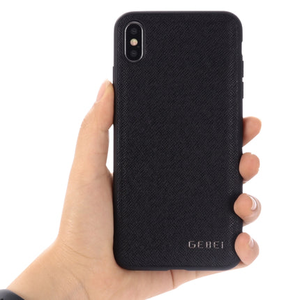 For iPhone 11 GEBEI Full-coverage Shockproof Leather Protective Case(Brown)-garmade.com
