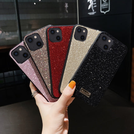 SULADA Shockproof TPU + Handmade Leather Case For iPhone 13 mini(Colorful)-garmade.com