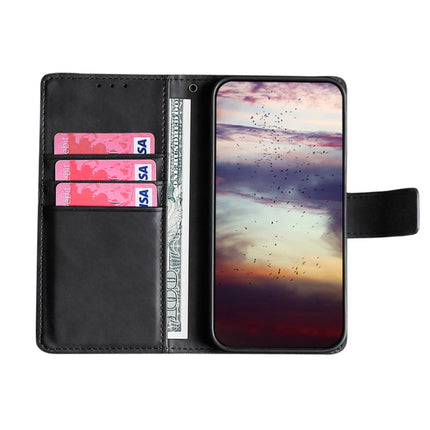 Skin Feel Crocodile Texture Magnetic Clasp Horizontal Flip PU Leather Case with Holder & Card Slots & Wallet For Xiaomi Redmi Note 9(Black)-garmade.com