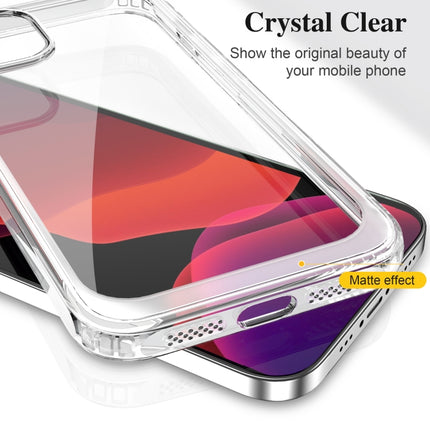 Crystal Clear Shockproof PC + TPU Protective Case For iPhone 13 mini(Transparent)-garmade.com