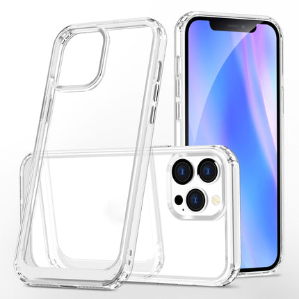 Crystal Clear Shockproof PC + TPU Protective Case For iPhone 13 Pro Max(Transparent)-garmade.com